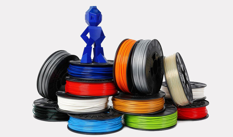 What materials can be used for 3D printing?