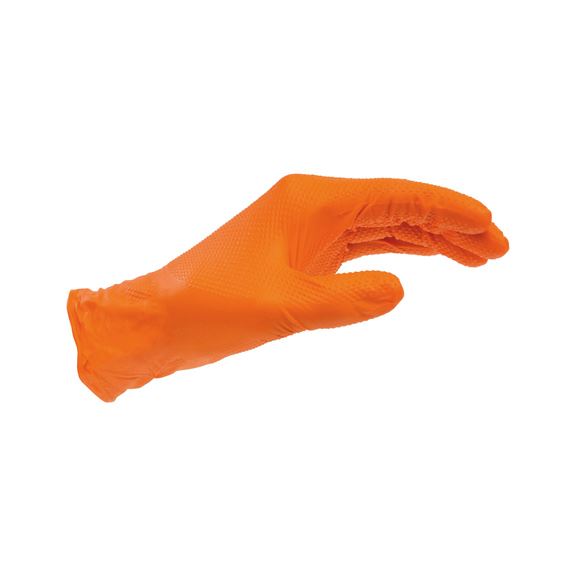DISPOSABLE NITRILE GRIP GLOVE - pack of 100 gloves