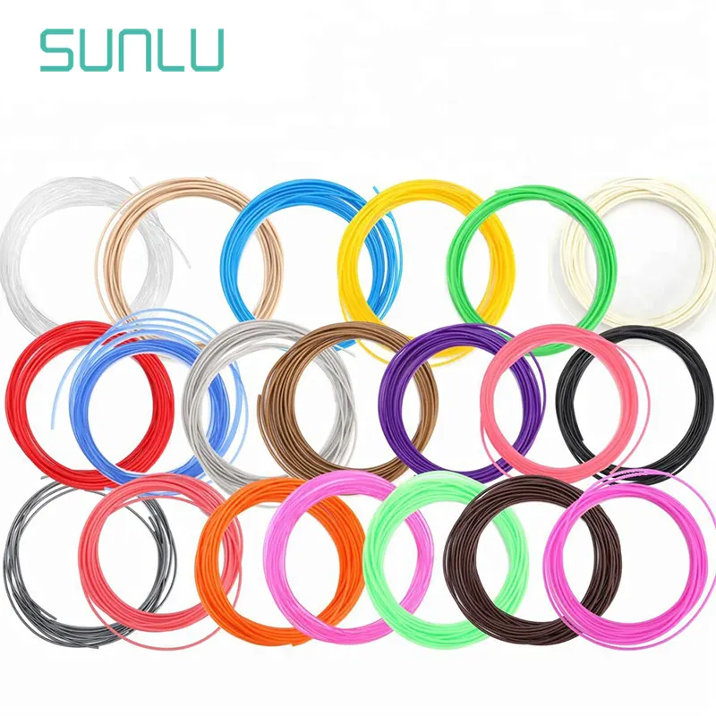 SUNLU 3D-PEN FILAMENT - PLA - 1.75MM - 20 COLORS