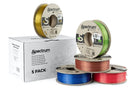 Spectrum Multipack of 5 Silk PLA (250g each)