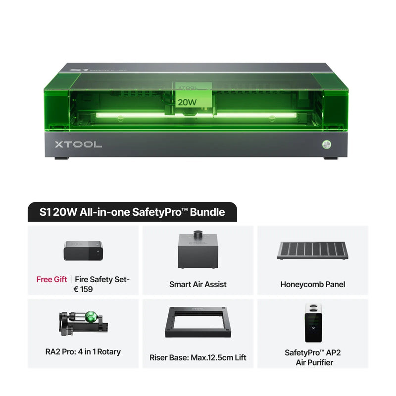 xTool S1 - 20W Desktop Laser