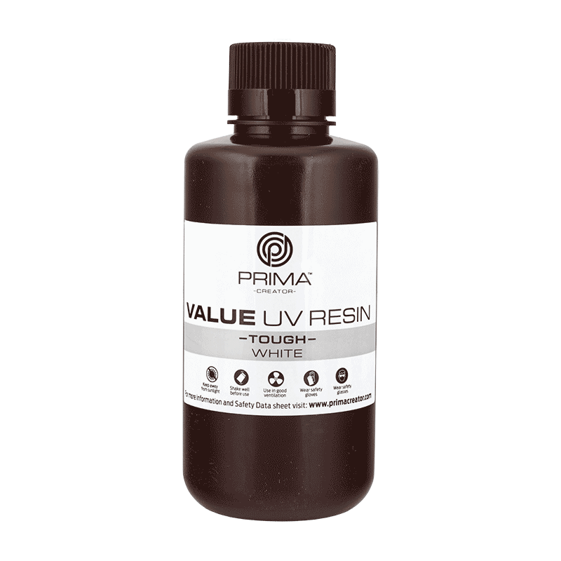 PRIMACREATOR VALUE TOUGH UV RESIN (ABS LIKE) - 500 ML - WHITE