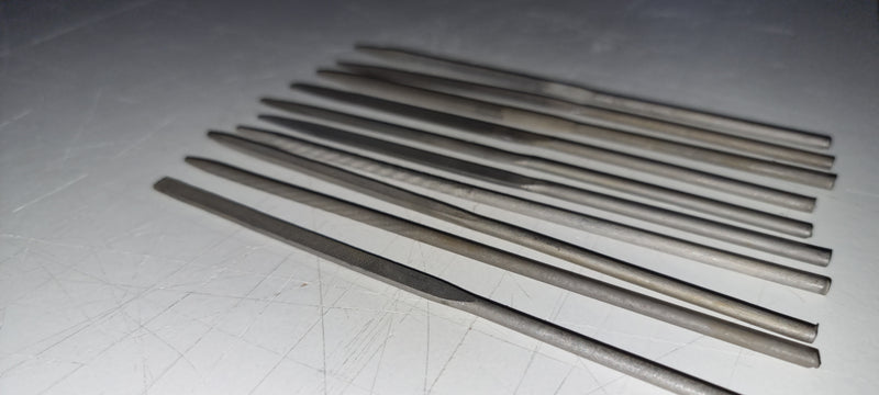 File set - 10pcs - 3mm x 140mm