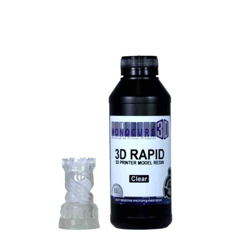 MONOCURE 3D RAPID RESIN - 500 ML - Clear