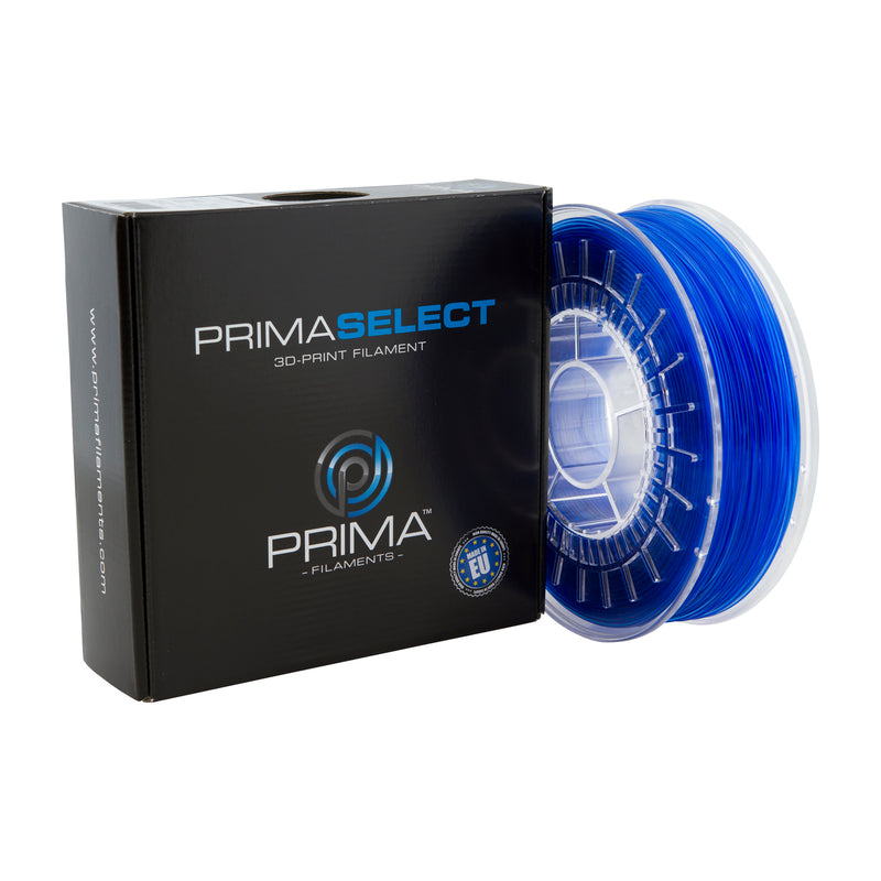 PRIMASELECT PETG - 1.75MM - 750 G - TRANSPARENT BLUE