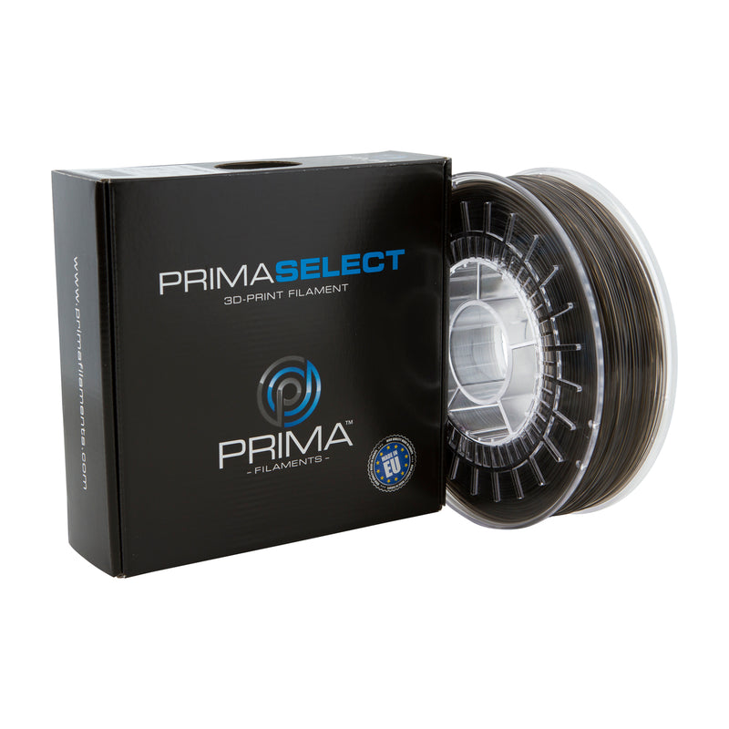 PRIMA SELECT PETG - 1.75MM - 750 G - TRANSPARENT BLACK