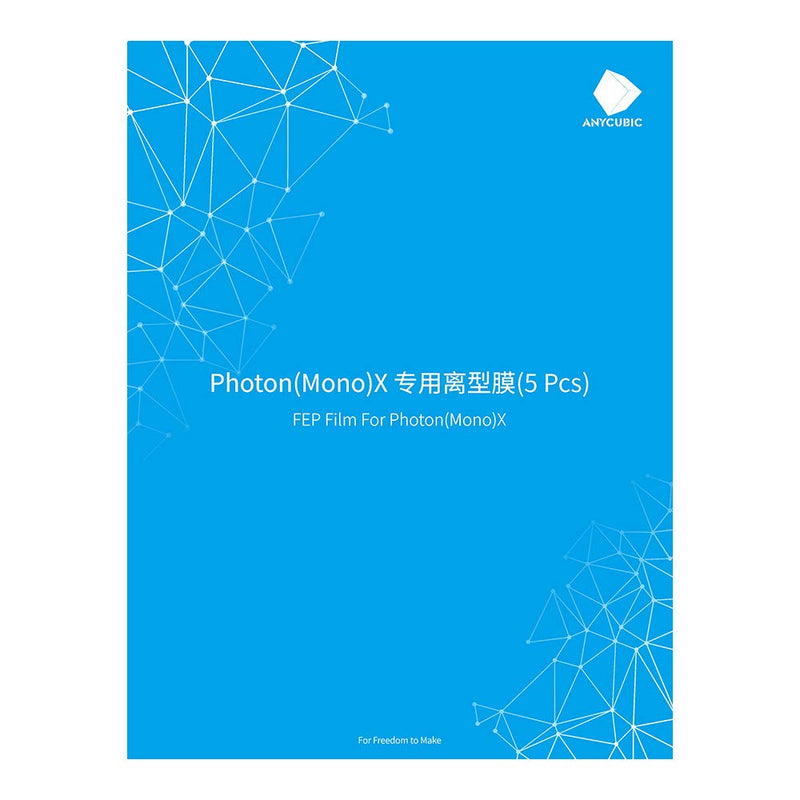 Anycubic Mono X FEP Film - 5pcs - 260mm x 175mm