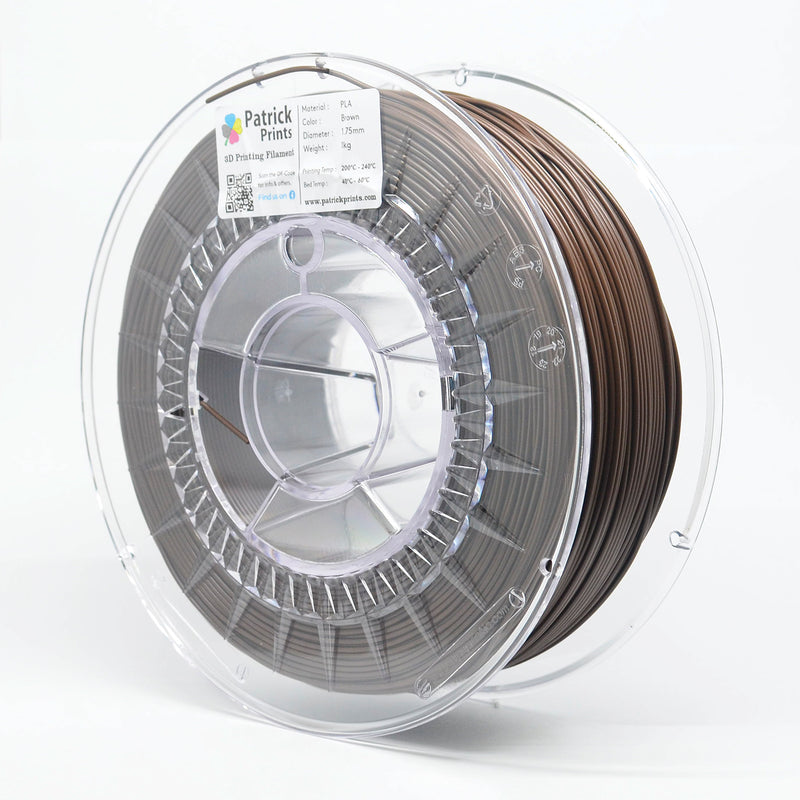 Patrick Prints - Brown PLA 1.75MM 1KG
