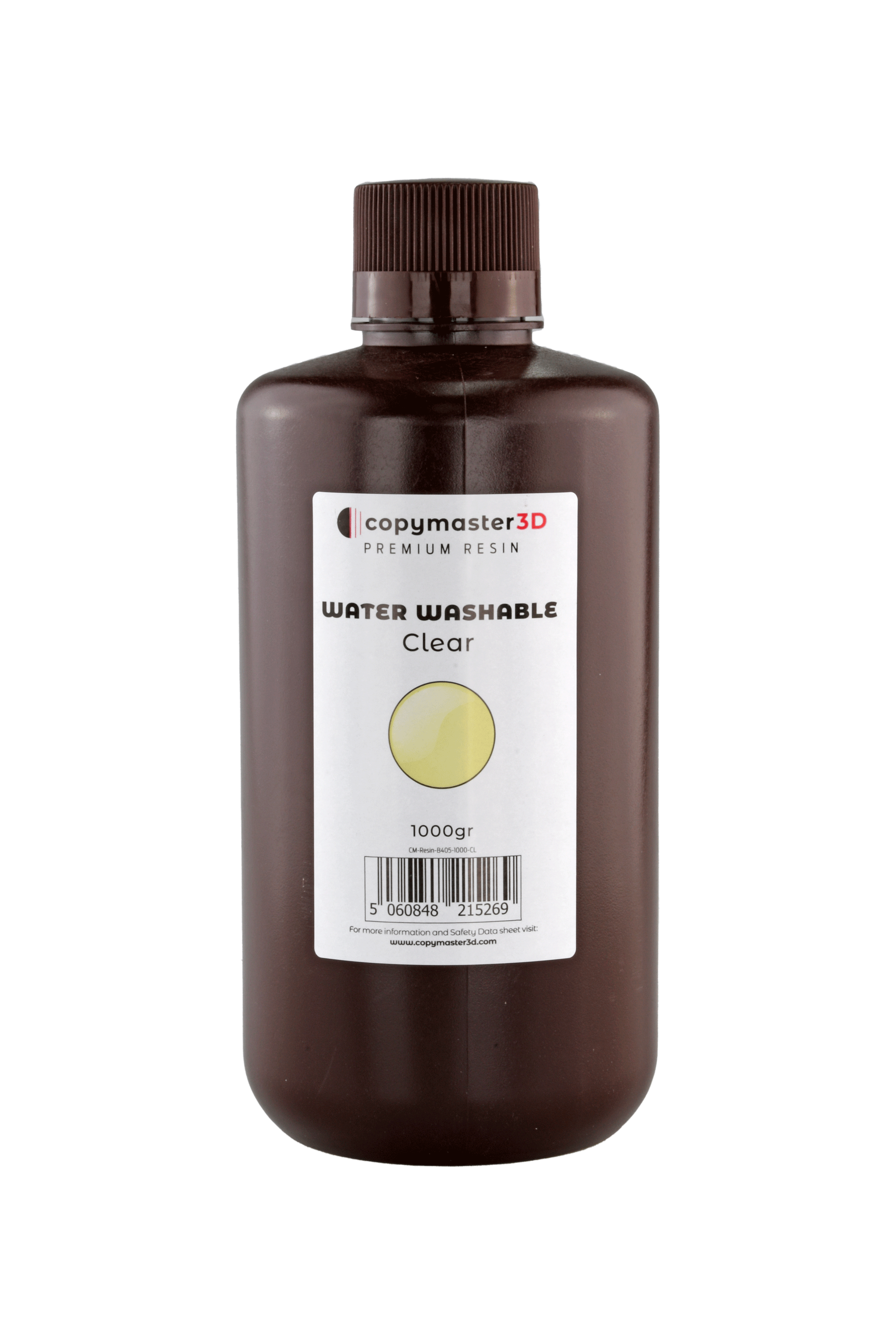 COPYMASTER3D WATER WASHABLE UV RESIN - 1000 ML - CLEAR