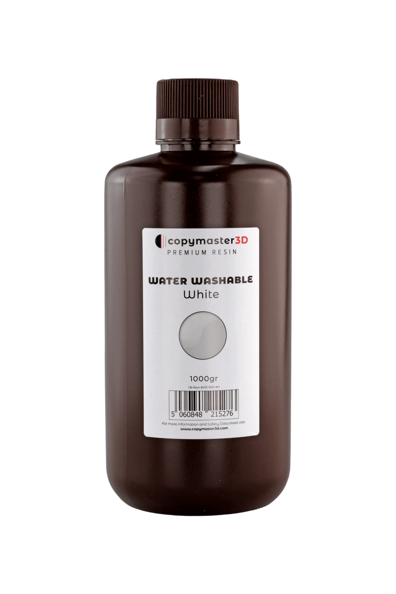 COPYMASTER3D WATER WASHABLE UV RESIN - 1000 ML - WHITE