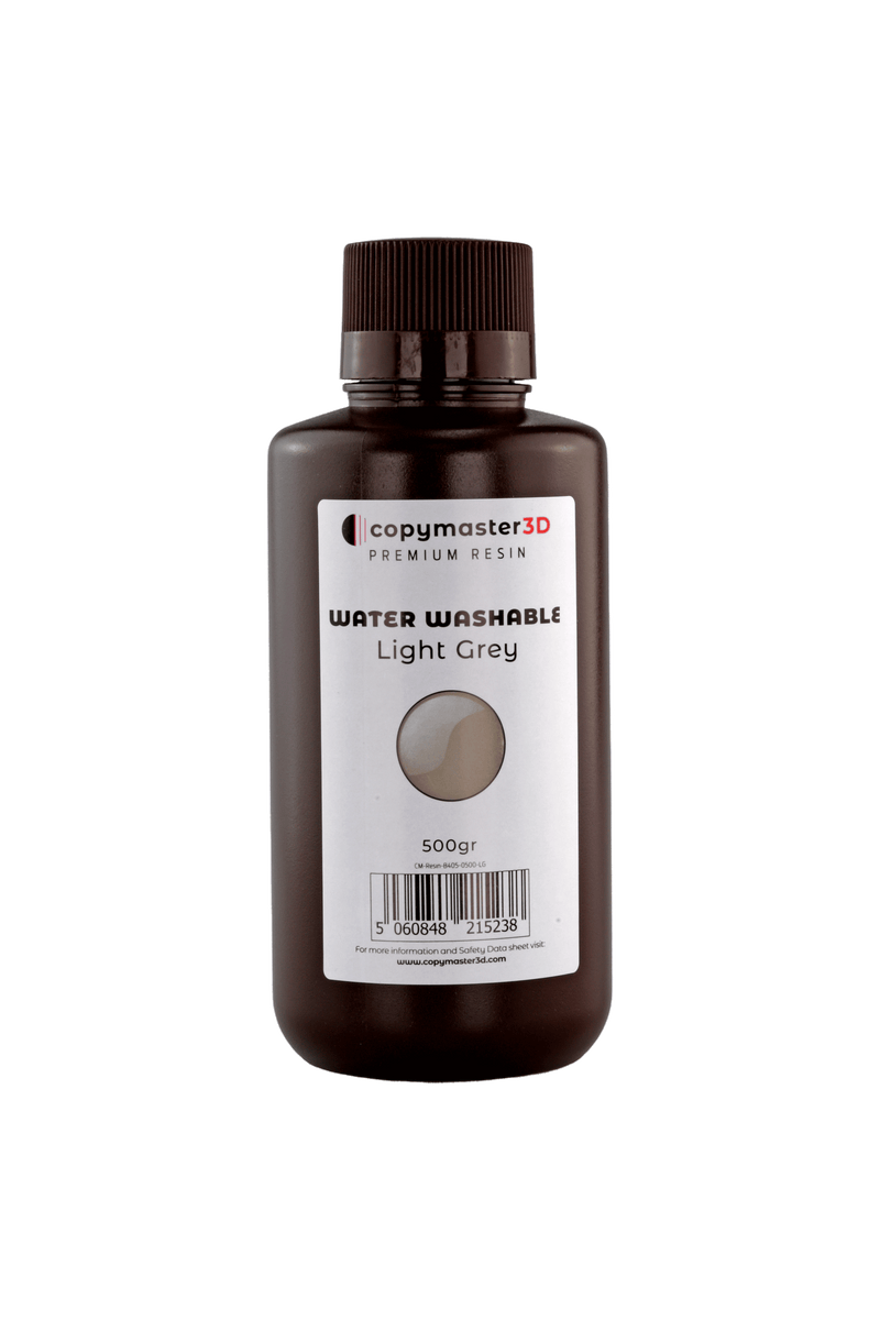 COPYMASTER3D WATER WASHABLE UV RESIN - 500 ML - LIGHT GREY