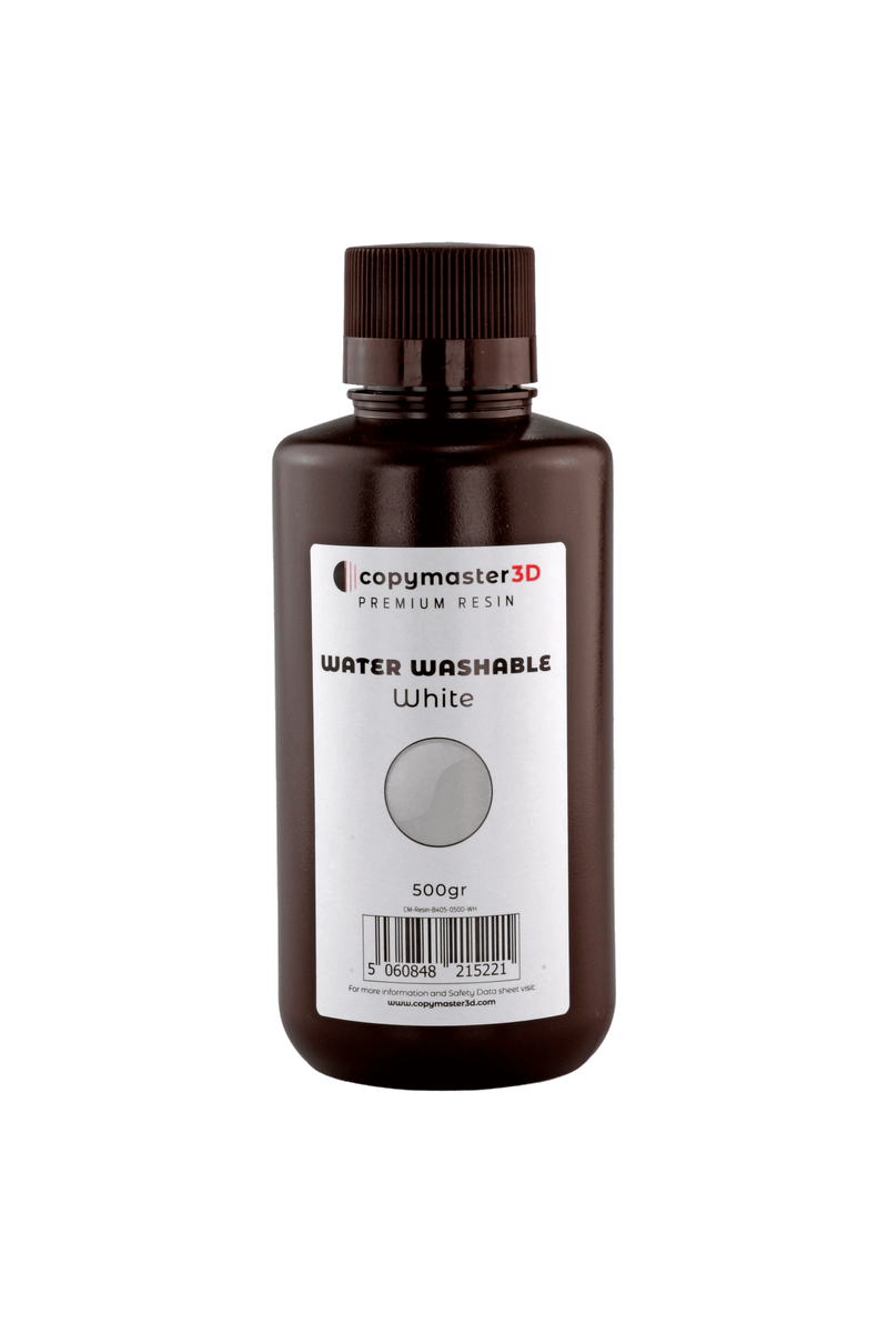 COPYMASTER3D WATER WASHABLE UV RESIN - 500 ML - WHITE