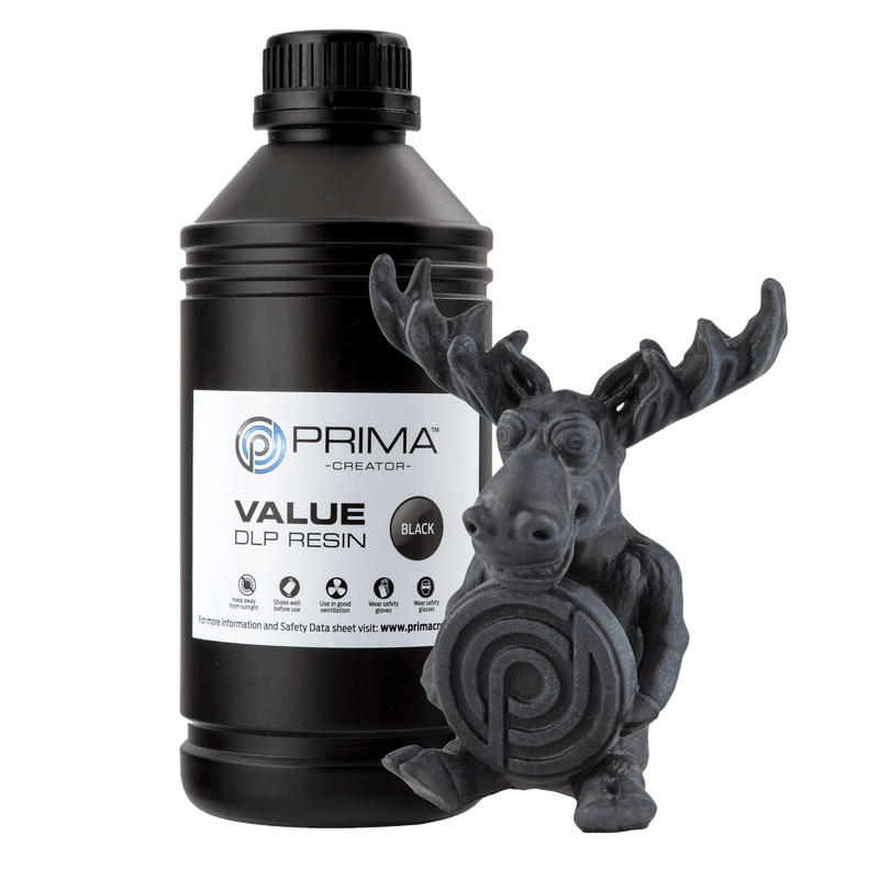 PRIMACREATOR VALUE UV STANDARD RESIN - 500 ML - BLACK