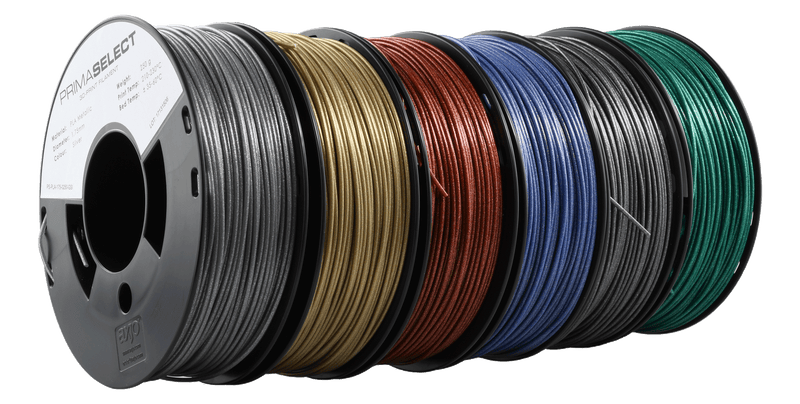 PRIMASELECT PLA - 1.75MM - 6 X 250 G - METALLIC  Multi-Pack