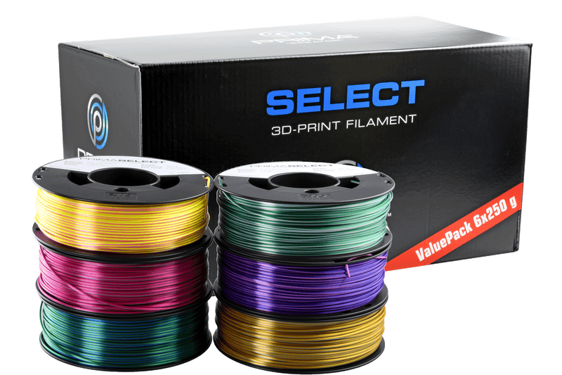 PRIMASELECT PLA CHAMELEON - 1.75MM - 6 x 250 G - MULTI COLOR PACK