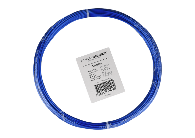 PRIMASELECT PLA SATIN - 1.75MM - 50 G - BLUE