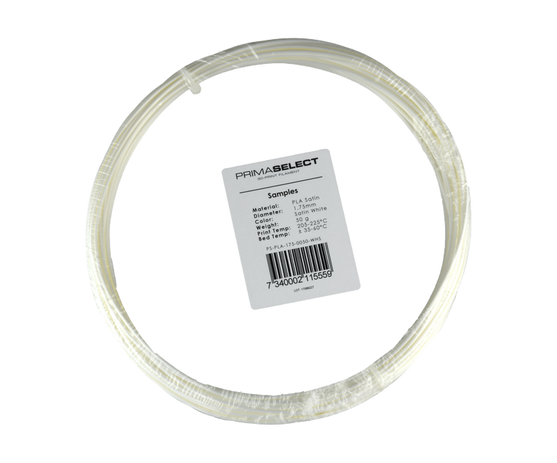 PRIMA SELECT PLA - 1.75MM - 50 G - PEARL WHITE