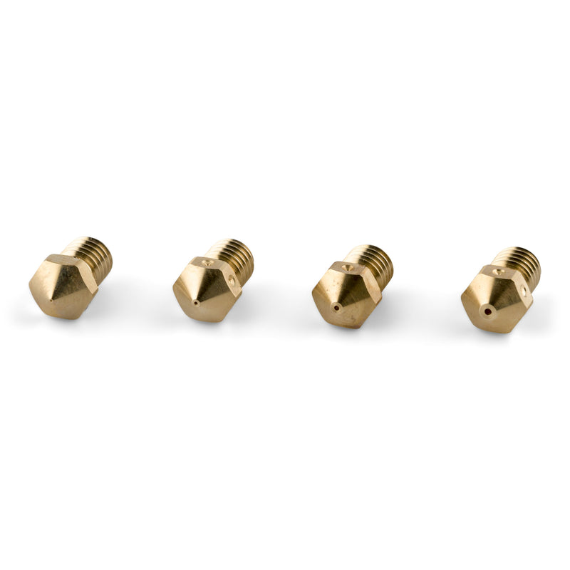 REPRAP M6 MIXED SIZE BRASS NOZZLE - 1,75 MM - 4 PCS