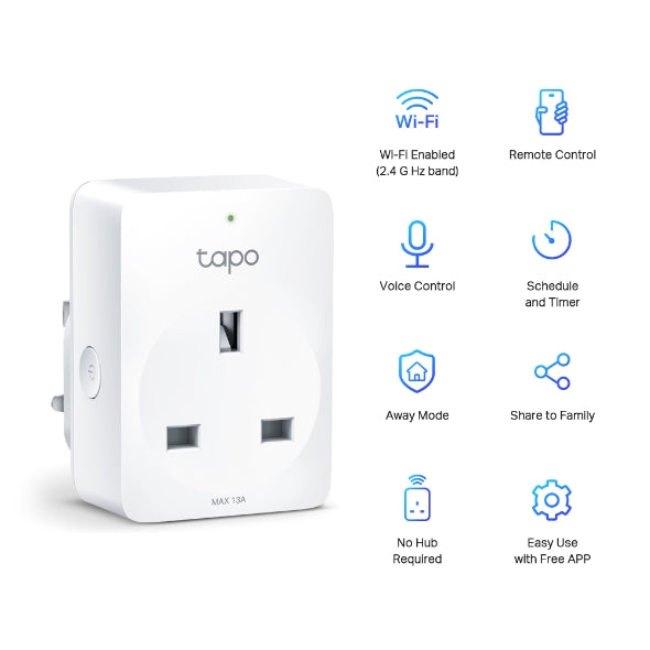 Tp-link Mini Smart Wi-Fi Socket - Tapo P100