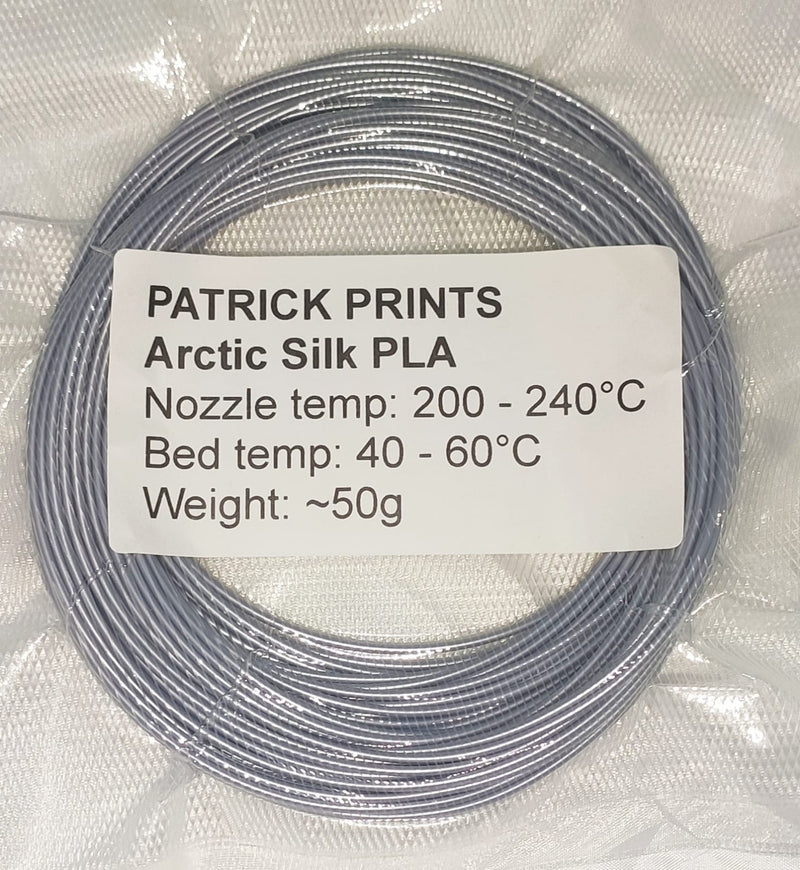 PATRICK PRINTS ARCTIC SILK PLA sample 50g