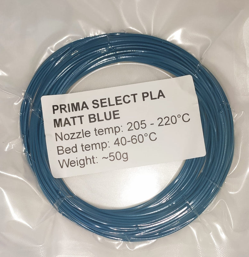 PRIMA SELECT PLA MATT BLUE sample 50g