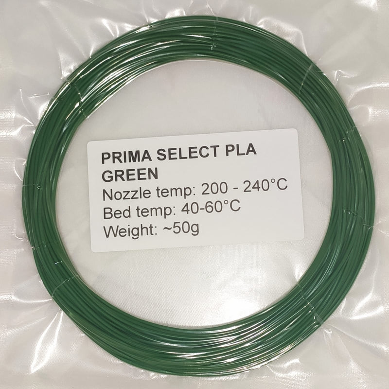 PRIMA SELECT PLA GREEN sample 50g
