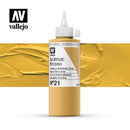 Vallejo Studio Acrylics 200ml - No.21 Naples Yellow
